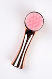 Dual Action Facial Cleansing Brush - Rose Gold & Pink