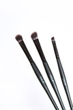 Pro Black Eye Brush Trio