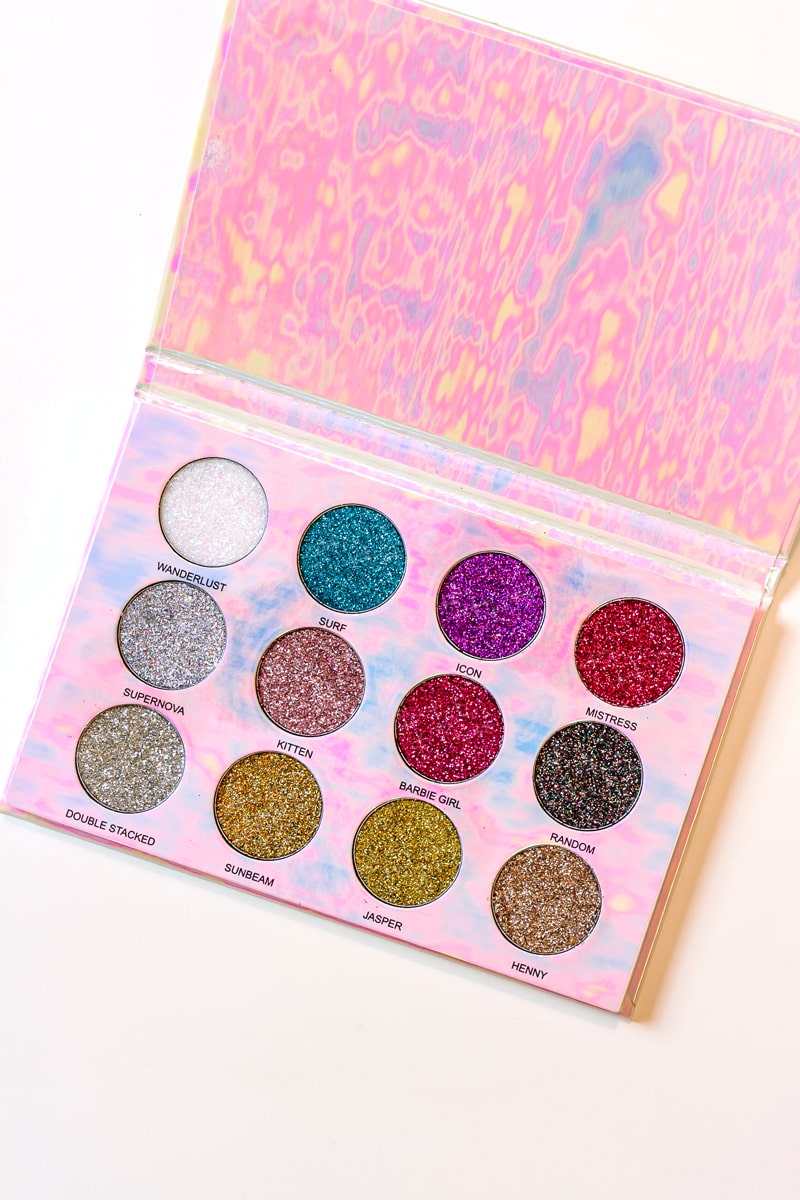 Rainbow Lite Glitter palette