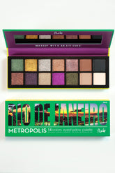 Metropolis 14 Color Eyeshadow Palette - Rio De Janeiro