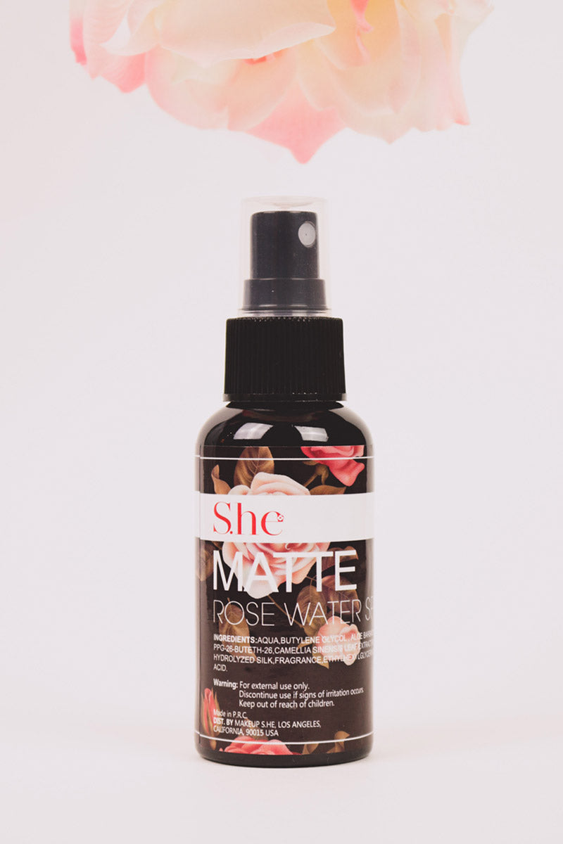Matte Rose Water Spray