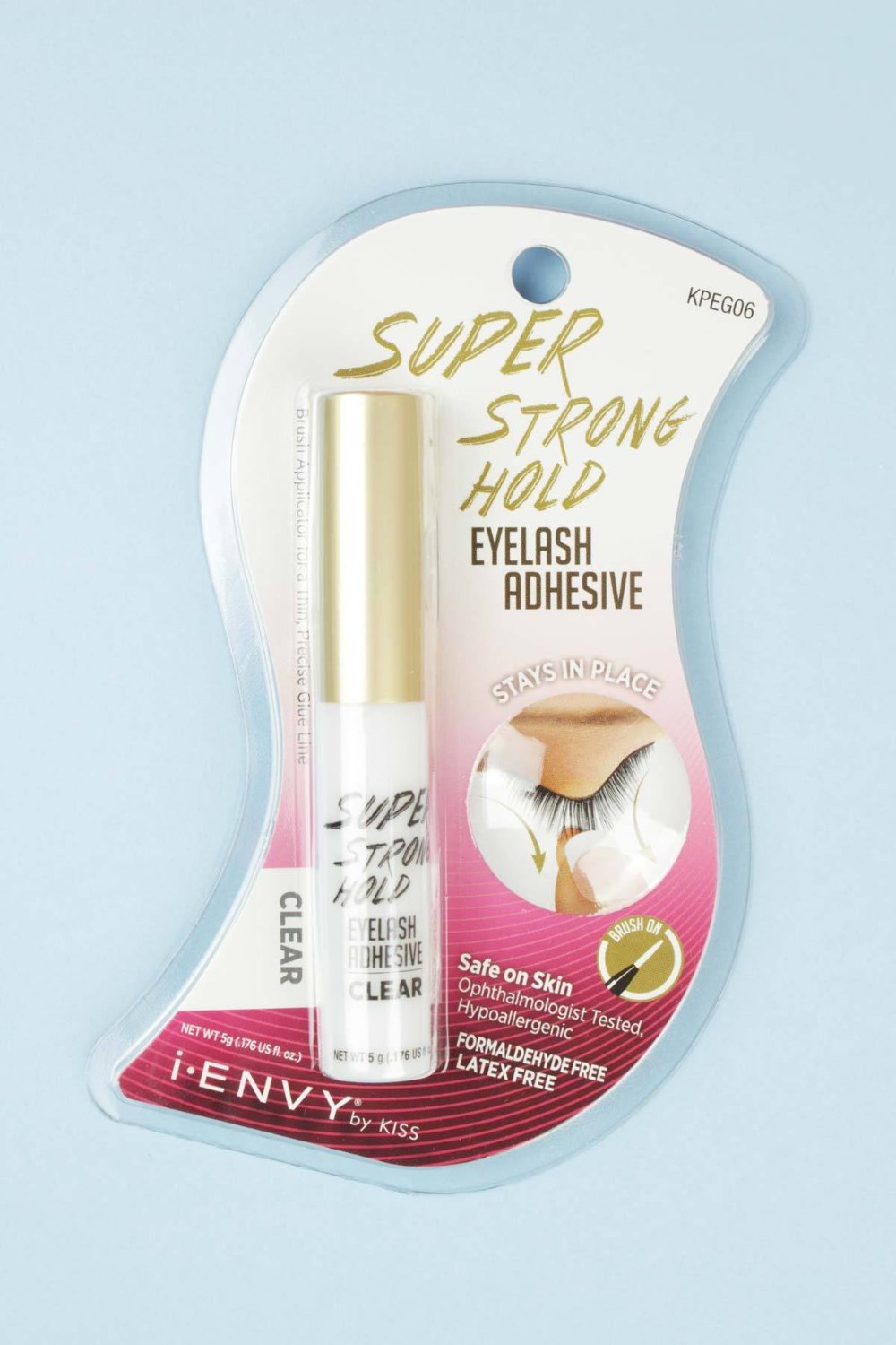 Super Strong Hold Lash Glue - CLEAR