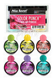 Color Punch Nail Art Powder Set of 6 by Mia Secret
