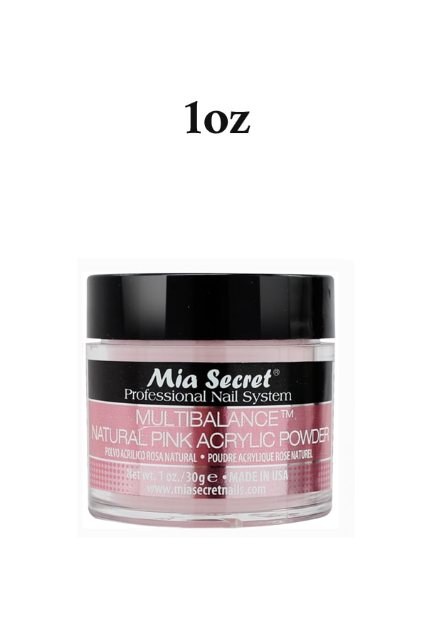 Multibalance Natural Pink Acrylic Powder by Mia Secret