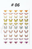 3D_Holo Butterfly Nail Stickers (Value Pack)
