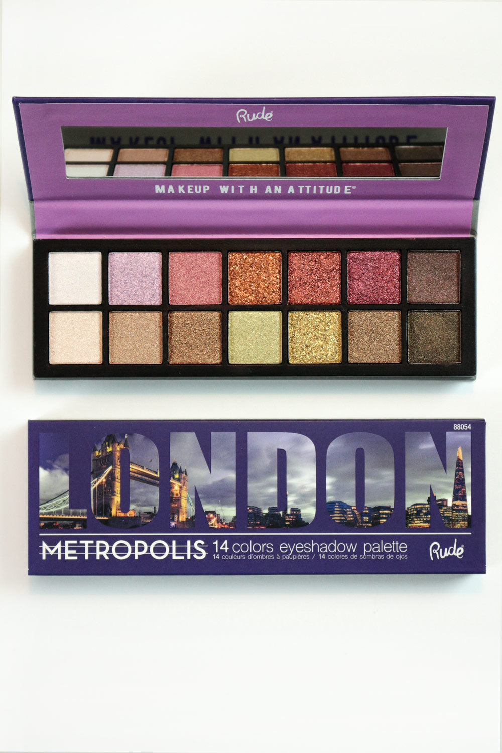 Metropolis 14 Color Eyeshadow Palette - London